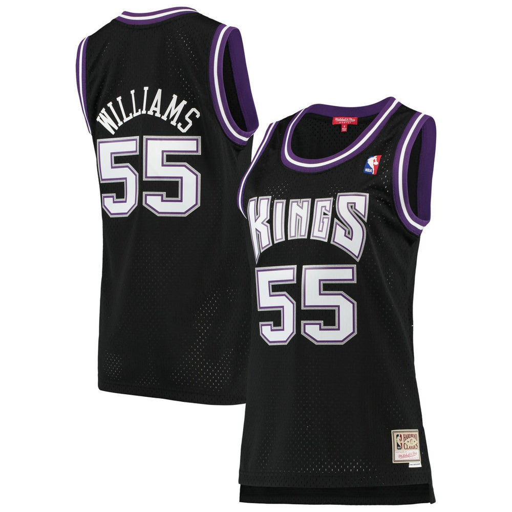 Jason Williams Sacramento Kings Women's 2000/01 Hardwood Classics Swingman Jersey Black - NBA