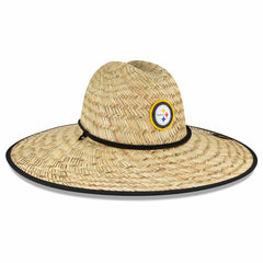 Pittsburgh Steelers New Era NFL Training Camp Straw Lifeguard Hat Natural | NFL