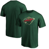 Minnesota Wild Fanatics Team Primary Logo T-Shirt - Green - NHL