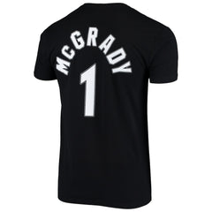 Tracy McGrady Orlando Magic Hardwood Classics Stitch Name & Number T-Shirt Black - NBA