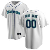 Seattle Mariners Nike Home Replica Custom Jersey - MLB