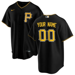 Pittsburgh Pirates Nike Alternate Replica Custom Jersey - MLB