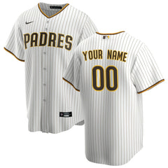 San Diego Padres Nike Home Replica Custom Jersey - MLB
