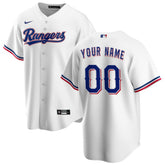 Texas Rangers Nike Home Replica Custom Jersey - MLB