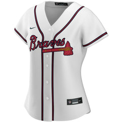 Atlanta Braves Nike Women's Home Replica Custom Jersey - MLB