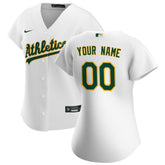 Athletics Nike Women's Home Replica Custom Jersey - MLB