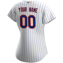 New York Mets Nike Women's Home Replica Custom Jersey - MLB