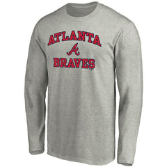 Atlanta Braves Fanatics Heart & Soul Long Sleeve T-Shirt - MLB