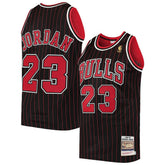 Michael Jordan Chicago Bulls 1996/97 Hardwood Classics Authentic Jersey Black - NBA