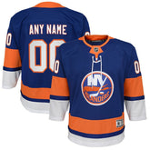 New York Islanders Youth Home Premier Custom Jersey - Blue - NHL