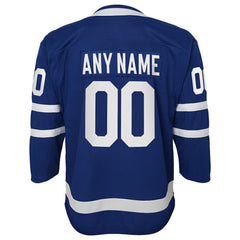 Toronto Maple Leafs Youth Home Premier Custom Jersey - Blue - NHL
