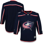 Columbus Blue Jackets Youth Home Premier Jersey - Navy - NHL
