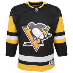 Pittsburgh Penguins Youth Home Premier Blank Jersey - Black - NHL