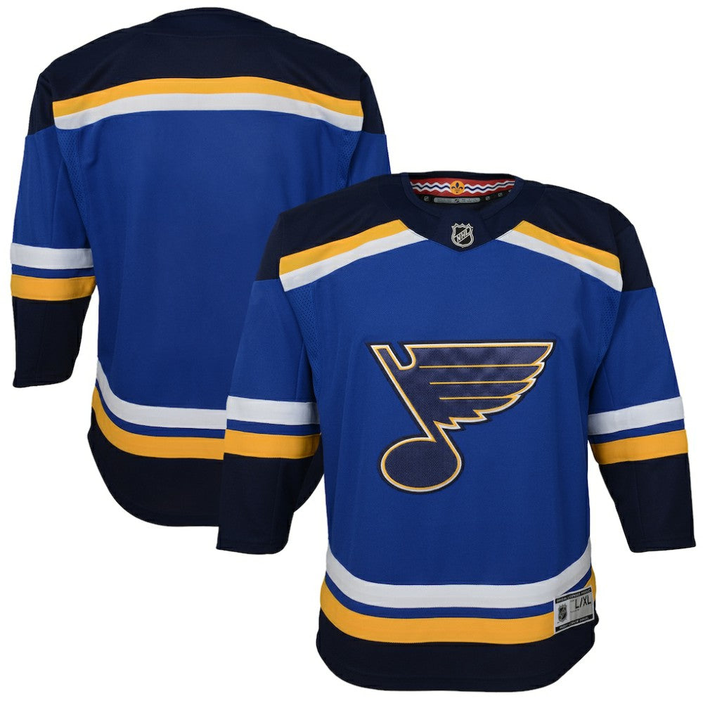 St. Louis Blues Youth Home Premier Jersey - Blue - NHL