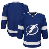 Tampa Bay Lightning Youth Home Blank Premier Jersey - Blue - NHL