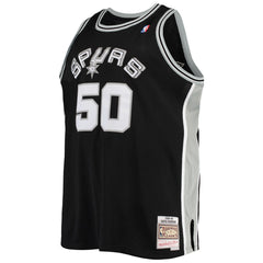 David Robinson San Antonio Spurs 1998/99 Big & Tall Hardwood Classics Swingman Jersey Black - NBA