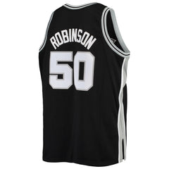 David Robinson San Antonio Spurs 1998/99 Big & Tall Hardwood Classics Swingman Jersey Black - NBA