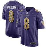 Lamar Jackson Baltimore Ravens Alternate Game Jersey Purple | Nike for Sale