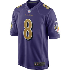 Lamar Jackson Baltimore Ravens Alternate Game Jersey Purple | Nike for Sale