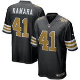 Alvin Kamara New Orleans Saints Alternate Game Jersey Black | Nike for Sale