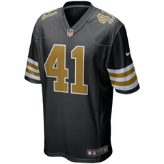 Alvin Kamara New Orleans Saints Alternate Game Jersey Black | Nike for Sale