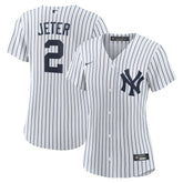 Derek Jeter New York Yankees Nike Women's Home Replica Player Name Jersey - MLB