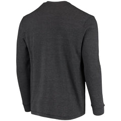 Cleveland Browns Dunbrooke Logo Maverick Thermal Henley Long Sleeve T-Shirt Charcoal | NFL
