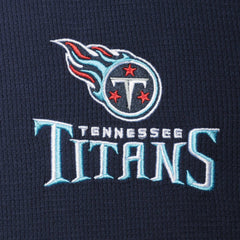 Tennessee Titans Dunbrooke Logo Maverick Thermal Henley Long Sleeve T-Shirt Navy | NFL