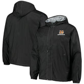 Cincinnati Bengals Dunbrooke Logo Legacy Stadium Full-Zip Jacket- Black | NFL