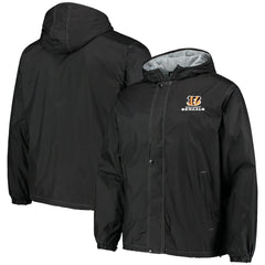 Cincinnati Bengals Dunbrooke Logo Legacy Stadium Full-Zip Jacket- Black | NFL