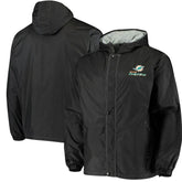Miami Dolphins Dunbrooke Logo Legacy Stadium Full-Zip Jacket- Black | NFL