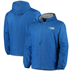 Detroit Lions Dunbrooke Logo Legacy Stadium Full-Zip Jacket- Blue | NFL
