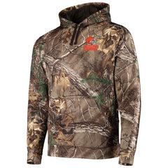 Cleveland Browns Dunbrooke Circle Champion Tech Fleece Pullover Hoodie Realtree Camo | NFL