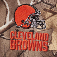 Cleveland Browns Dunbrooke Circle Champion Tech Fleece Pullover Hoodie Realtree Camo | NFL