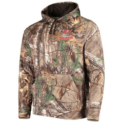 Tampa Bay Buccaneers Dunbrooke Circle Champion Tech Fleece Pullover Hoodie Realtree Camo | NFL