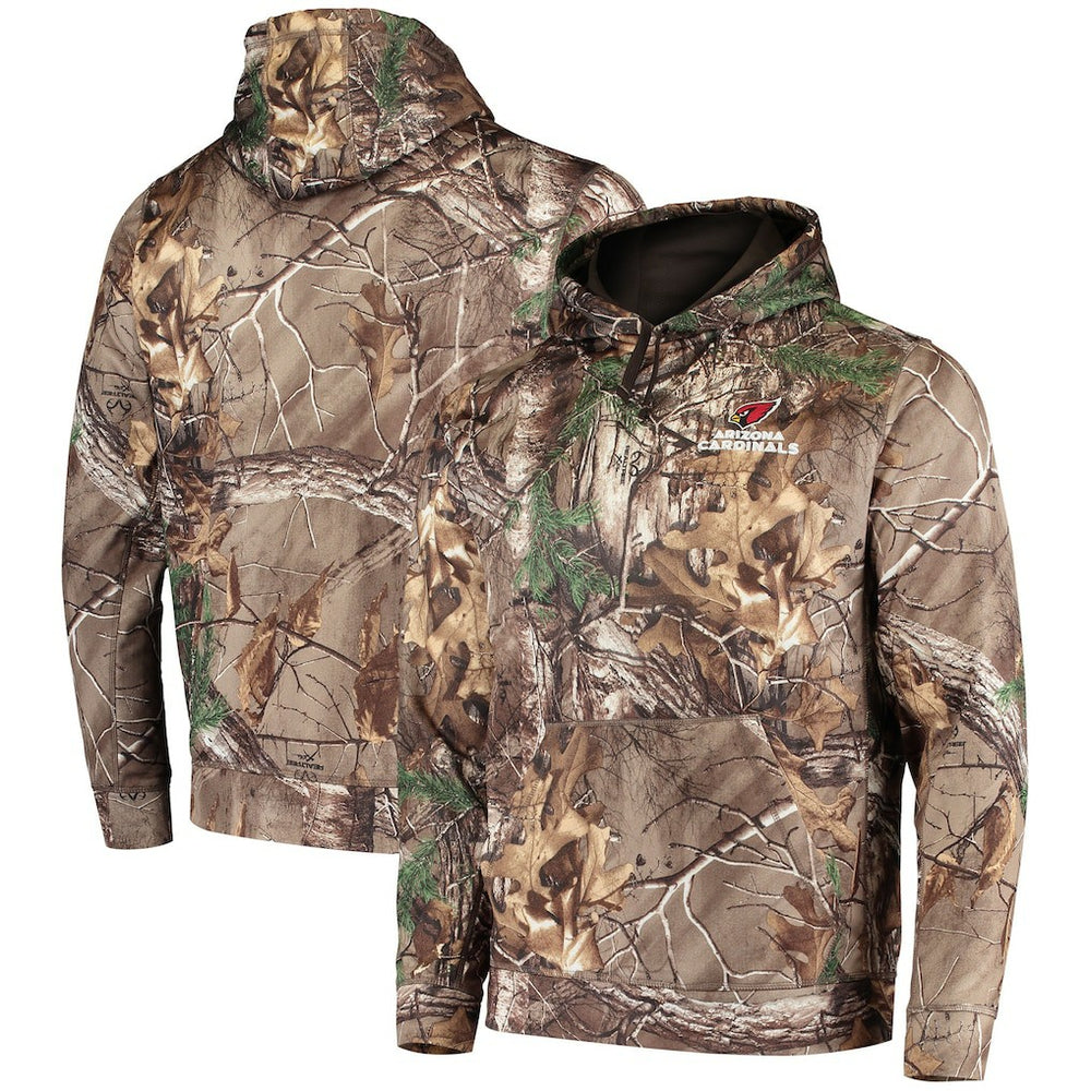 Arizona Cardinals Dunbrooke Circle Champion Tech Fleece Pullover Hoodie Realtree Camo | NFL