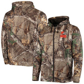 Cleveland Browns Dunbrooke Trophy Tech Fleece Full-Zip Hoodie Realtree Camo | NFL