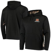 Cincinnati Bengals Dunbrooke Logo Ranger Pullover Hoodie Black/Realtree Camo | NFL