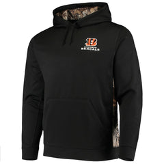 Cincinnati Bengals Dunbrooke Logo Ranger Pullover Hoodie Black/Realtree Camo | NFL