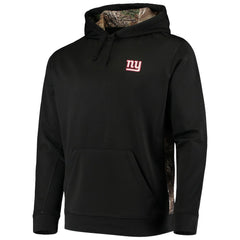 New York Giants Dunbrooke Logo Ranger Pullover Hoodie Black/Realtree Camo | NFL