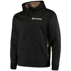 Los Angeles Rams Dunbrooke Logo Ranger Pullover Hoodie Black/Realtree Camo | NFL