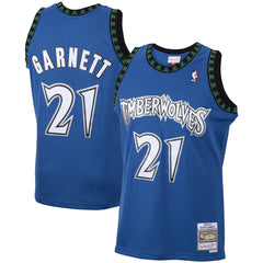 Kevin Garnett Minnesota Timberwolves 2003/04 Hardwood Classics Swingman Jersey Blue - NBA