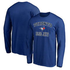 Men's Royal Toronto Blue Jays Team Heart & Soul Long Sleeve T-Shirt T-shirts - MLB