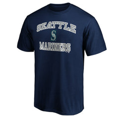 Seattle Mariners Fanatics MTO Label Heart & Soul T-Shirt - MLB