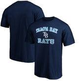 Tampa Bay Rays Fanatics MTO Label Heart & Soul T-Shirt - MLB