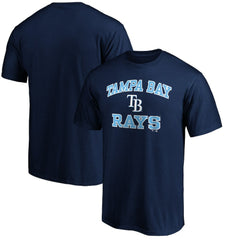 Tampa Bay Rays Fanatics MTO Label Heart & Soul T-Shirt - MLB