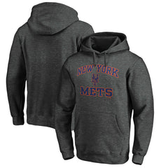 New York Mets Fanatics MTO Label Heart & Soul Pullover Hoodie - MLB