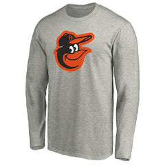 Baltimore Orioles Official Team Logo Long Sleeve T-Shirt - MLB