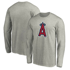 Los Angeles Angels Official Team Logo Long Sleeve T-Shirt - MLB