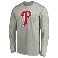Philadelphia Phillies Official Team Logo Long Sleeve T-Shirt - MLB